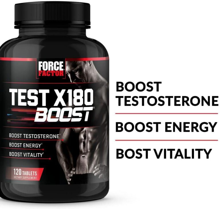 Force Factor Test X180 Boost – 120 Tablets