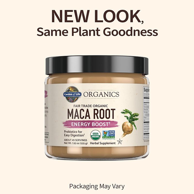 Garden of Life Organic Maca Root – 225gm