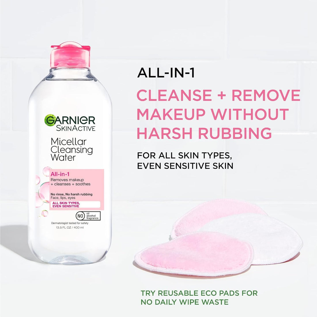 Garnier Micellar Cleansing Water Even For Sensitive Skin - 100ml