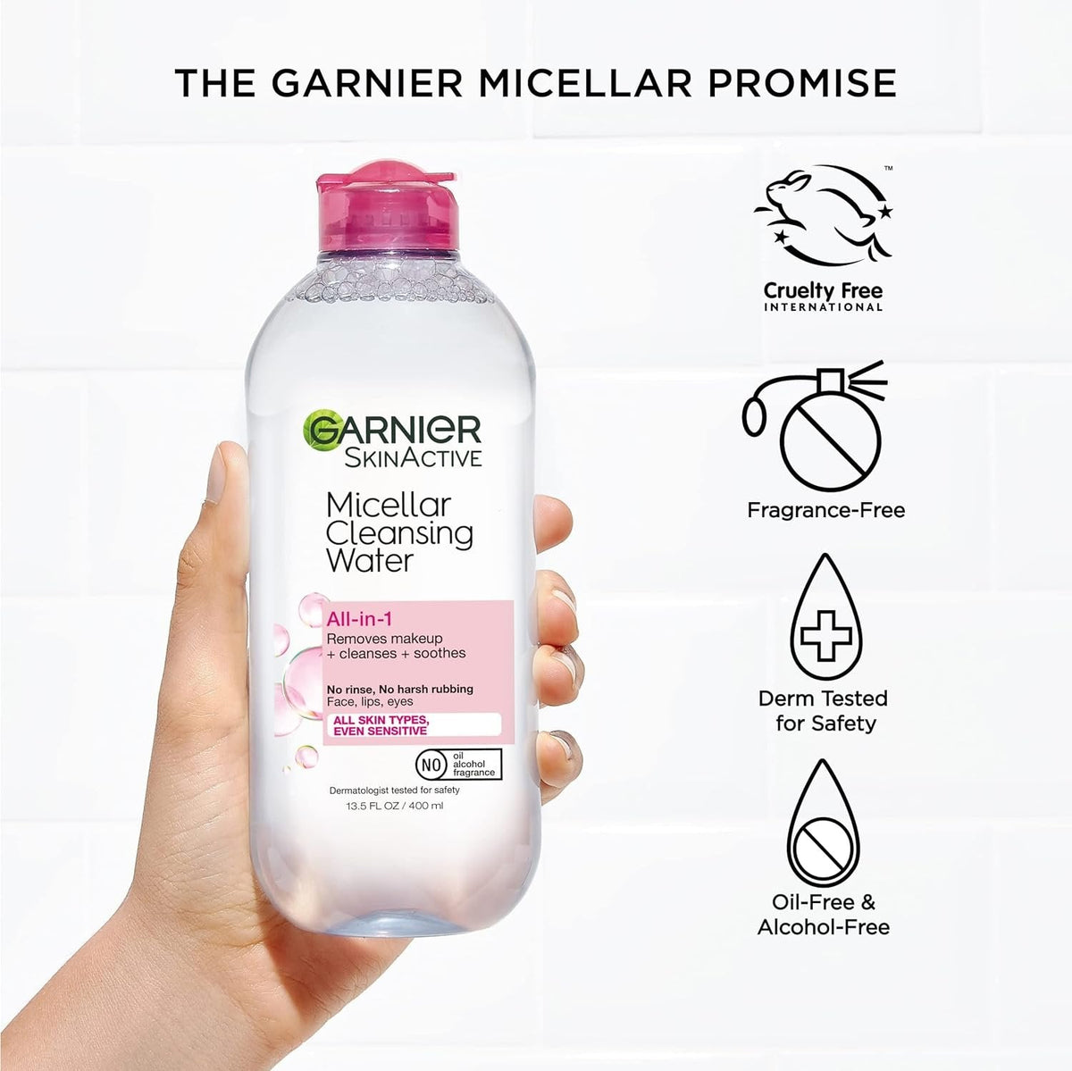 Garnier Micellar Cleansing Water Even For Sensitive Skin - 100ml