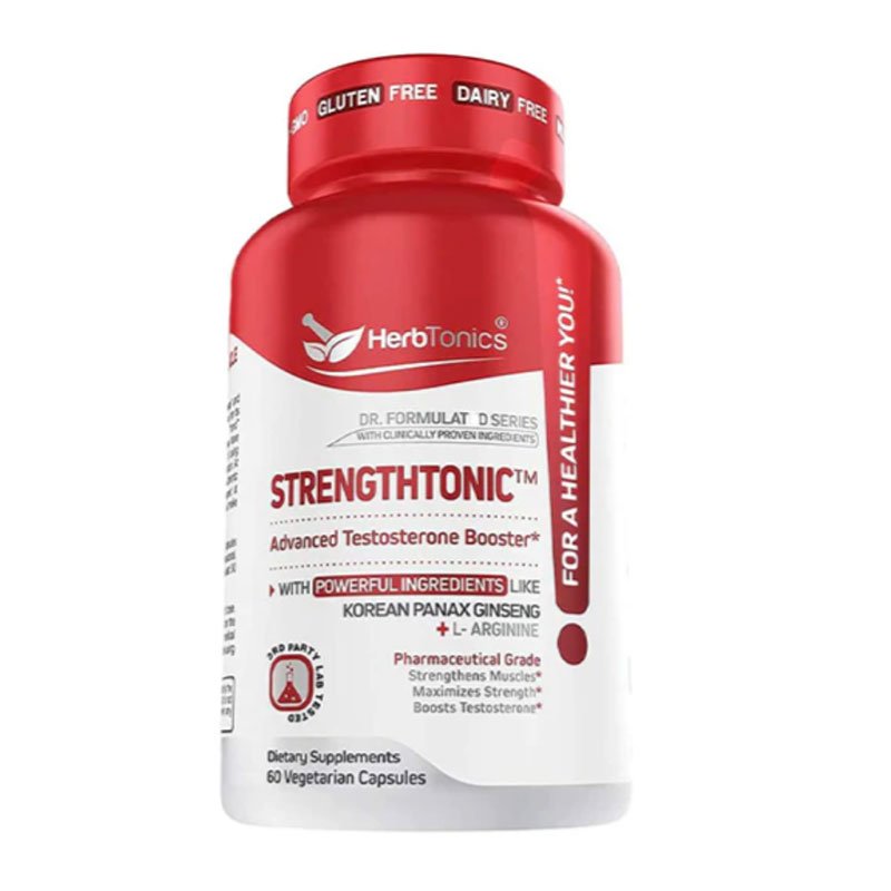 Herb Tonics STRENGTH TONIC – 60 Vegetarian Capsules