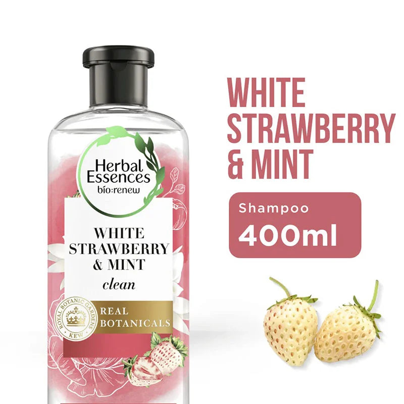 Herbal Essences White Strawberry And Sweet Mint Shampoo, 400 ml