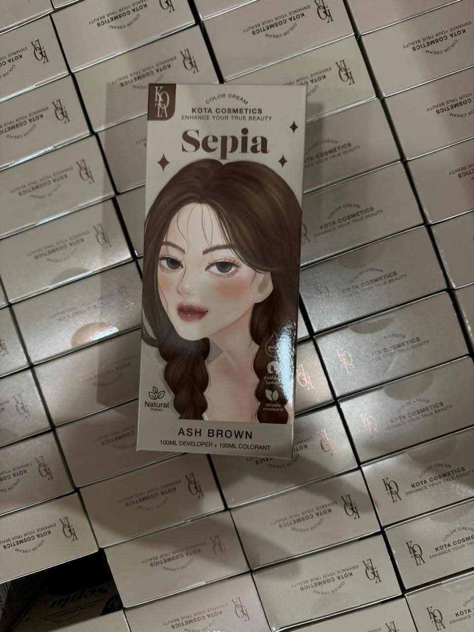 Kota Cosmetics Hair Color Cream – Sepia