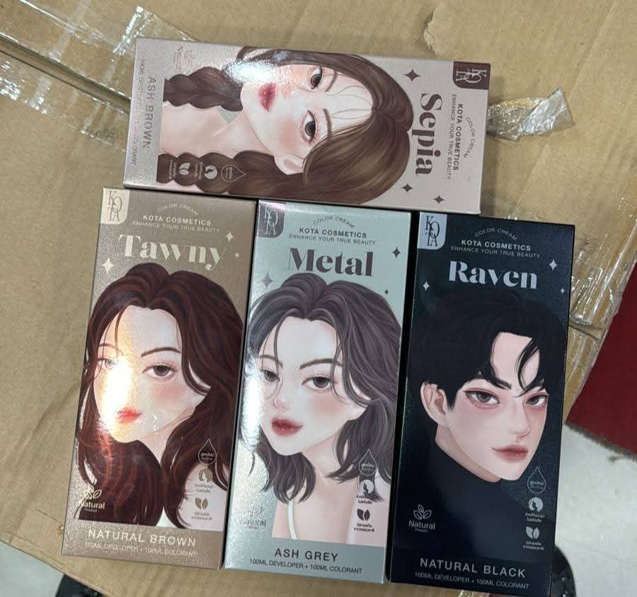 Kota Cosmetics Hair Color Cream – Sepia