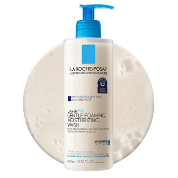 La Roche- Posay Lipikar AP+ Gentle Foaming Moisturizing Wash Body & Face – 400ml