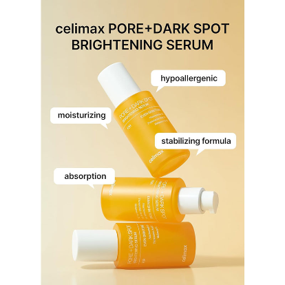 CELIMAX PORE+DARK SPOT BRIGHTENING SERUM 30ML