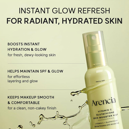 ARENCIA Vitamin C Glutathione Skin Booster Mist – 100ml