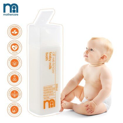 Mothercare All We Know Baby Bath Milk 300ml