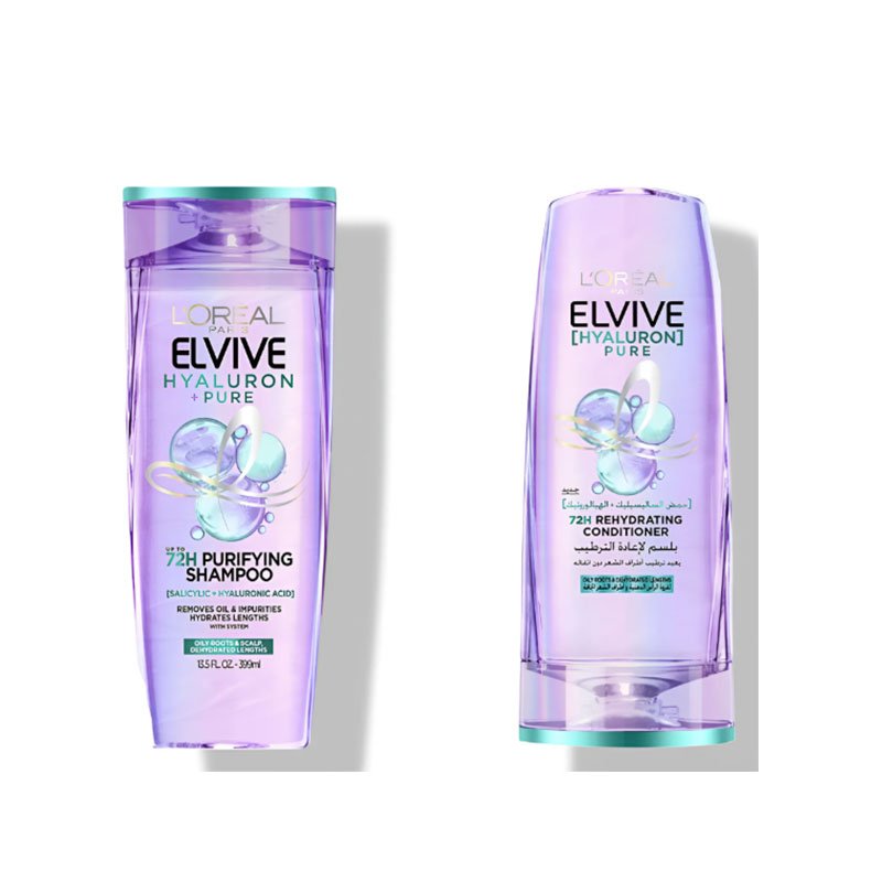 L’Oreal Elvive Hyaluron Pure Shampoo – 400ml
