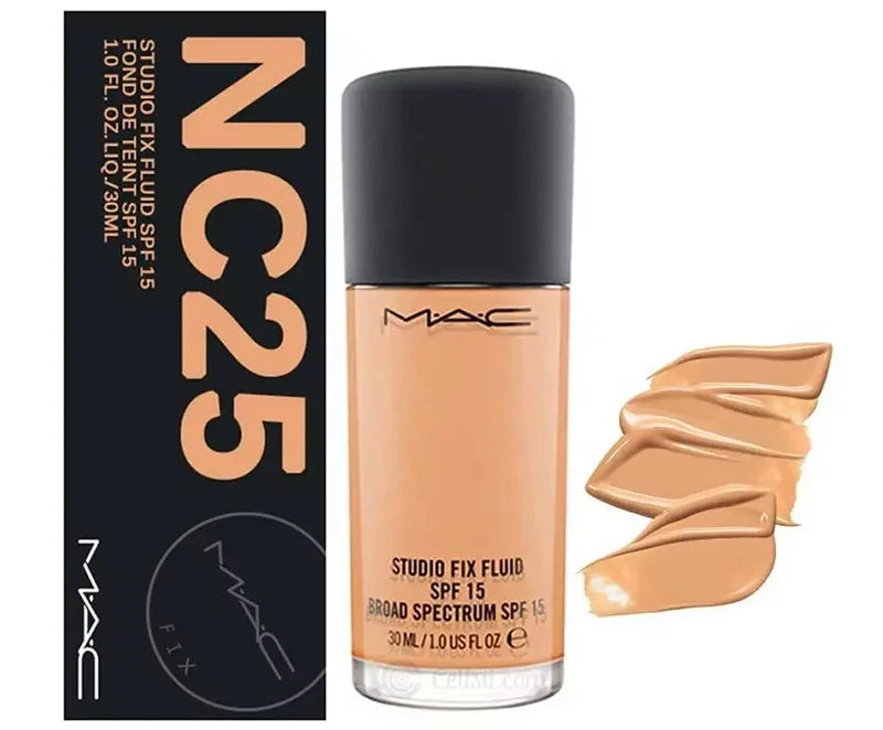 M.A.C Studio Fix Fluid SPF 15 Foundation NC 25 – 30ml