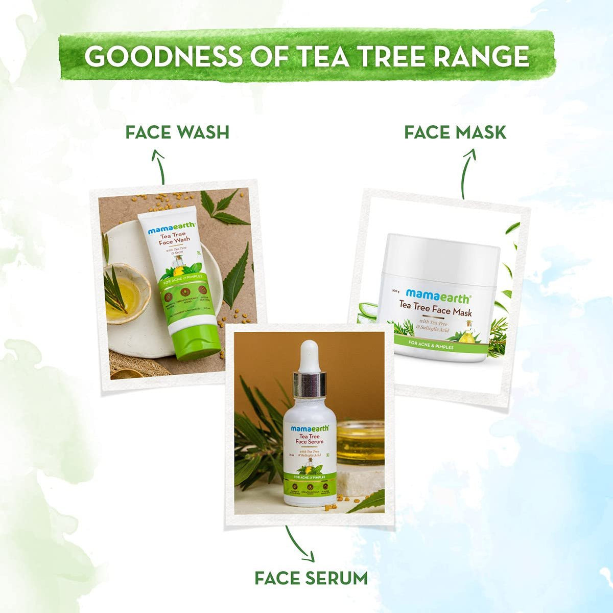 Mamaearth Tea Tree Oil-Free Face Moisturizer - 80 gm