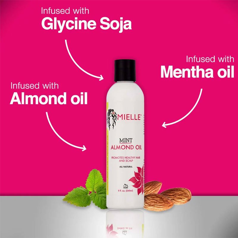 Mielle Mint Almond Oil – 240ml