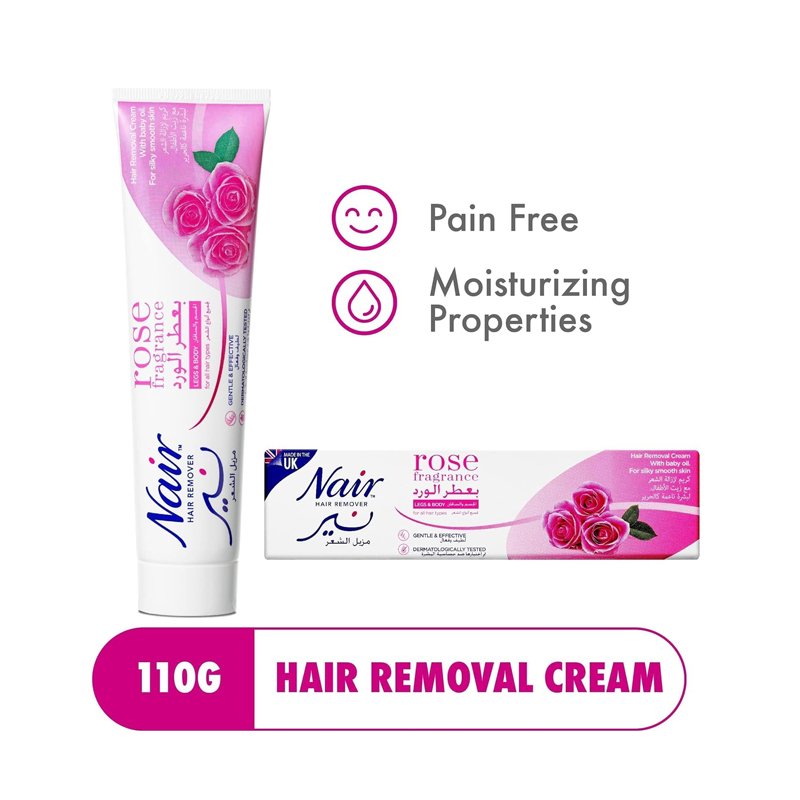 Nair Hair Removal Cream Rose – (110g)