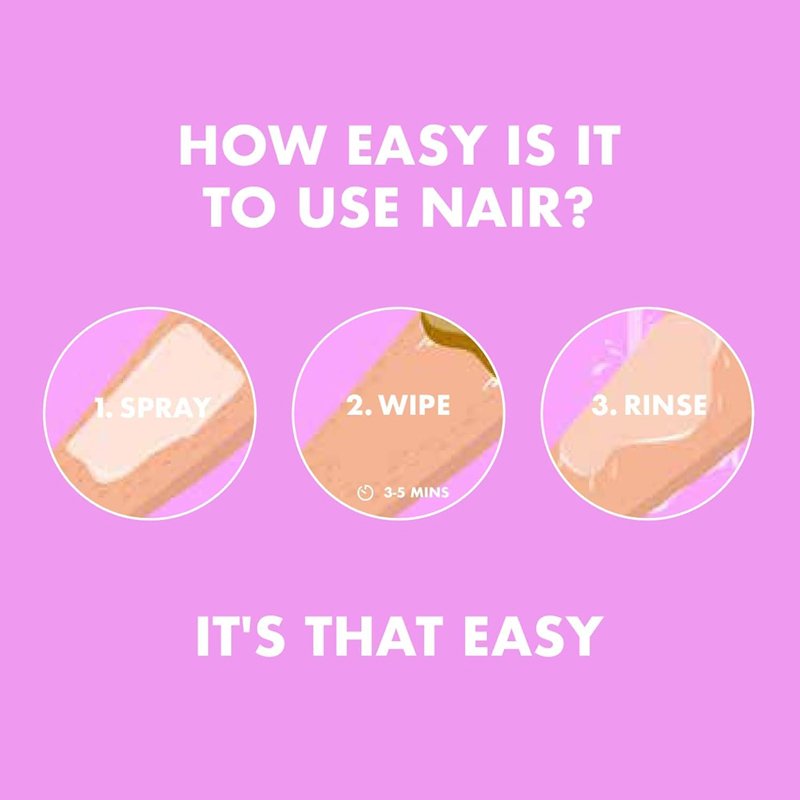 Nair Hair Removal Cream Rose – (110g)