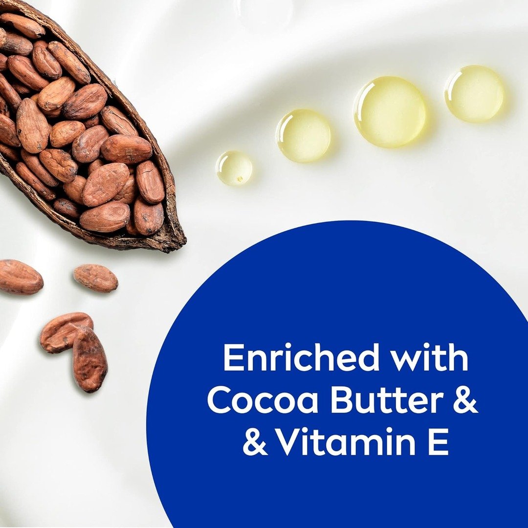 Nivea Cocoa Butter Body Lotion Vitamin E Dry Skin (625ml)