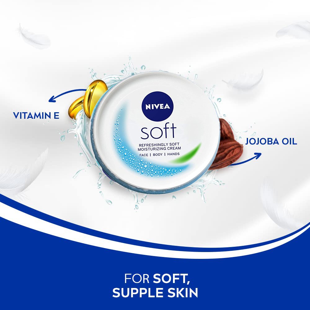 Nivea Soft Jar Moisturising Cream 200ml