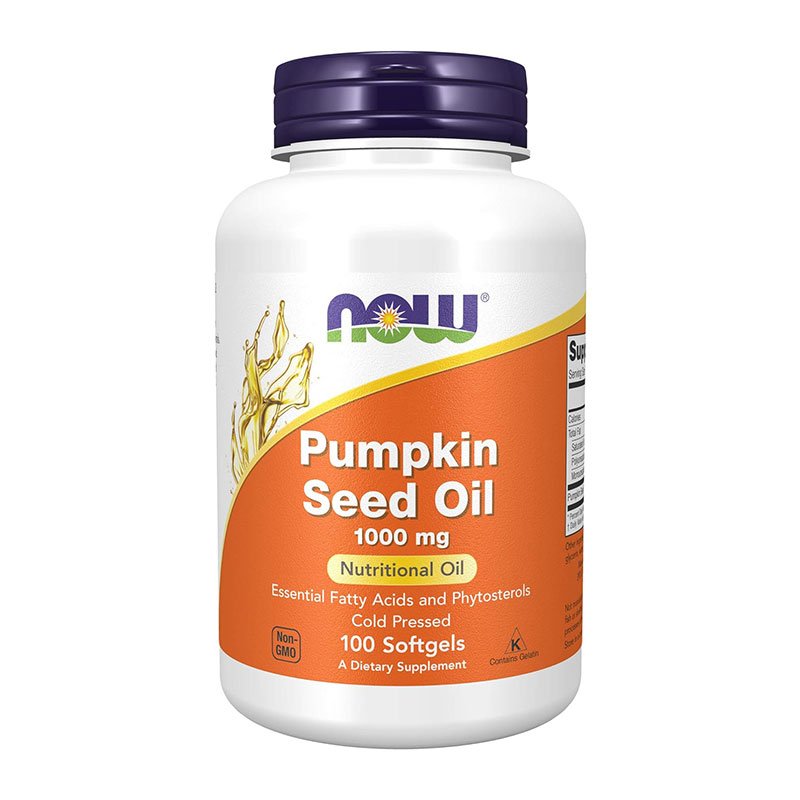 Now Foods Pumpkin Seed Oil 1000 mg – 100 Softgels