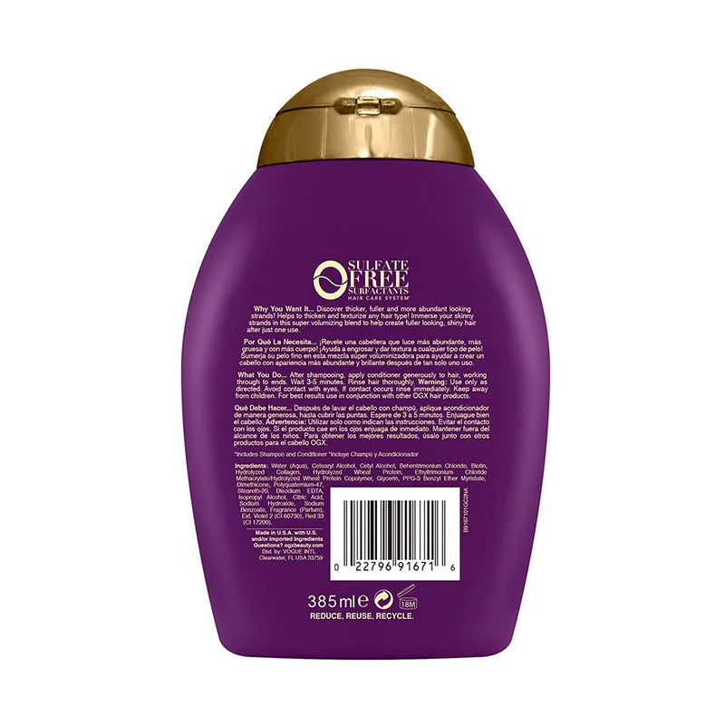 OGX Biotin & Collagen Conditioner – 385ml