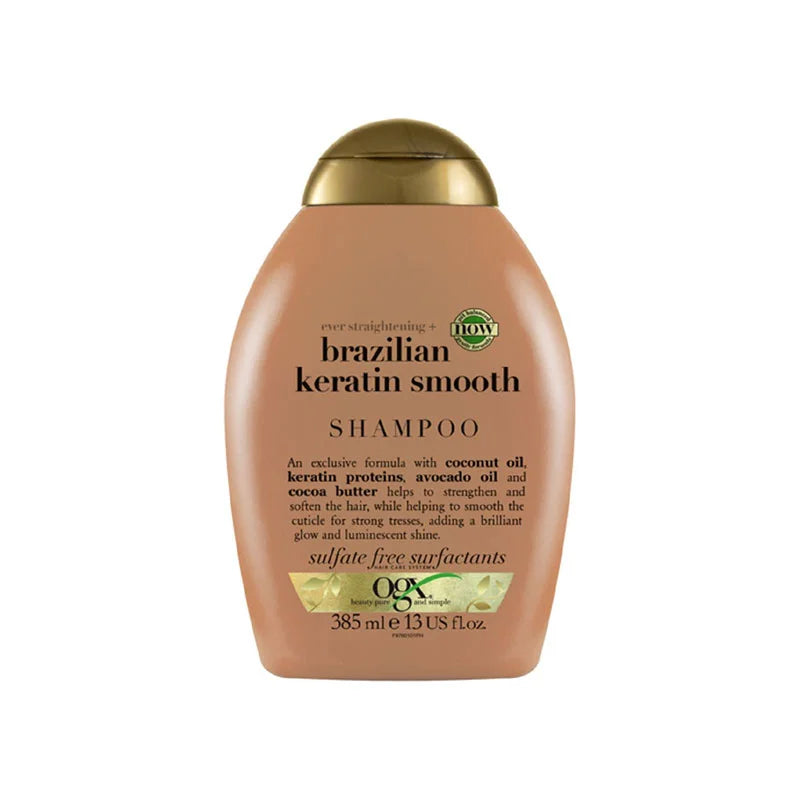 OGX Brazilian Keratin Smooth Shampoo – 385ml