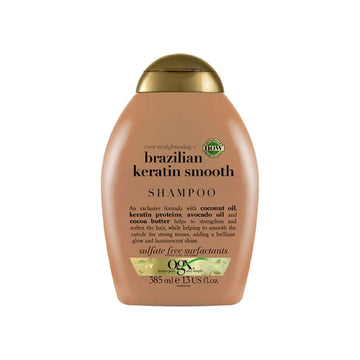 OGX Brazilian Keratin Smooth Shampoo – 385ml