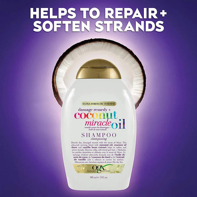 OGX Coconut Miracle Oil Shampoo – 385ml