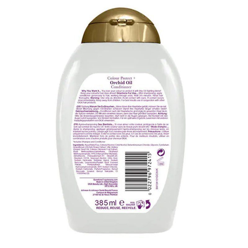OGX Fade-Defying+ Orchid Oil pH Balanced Conditioner – 385ml