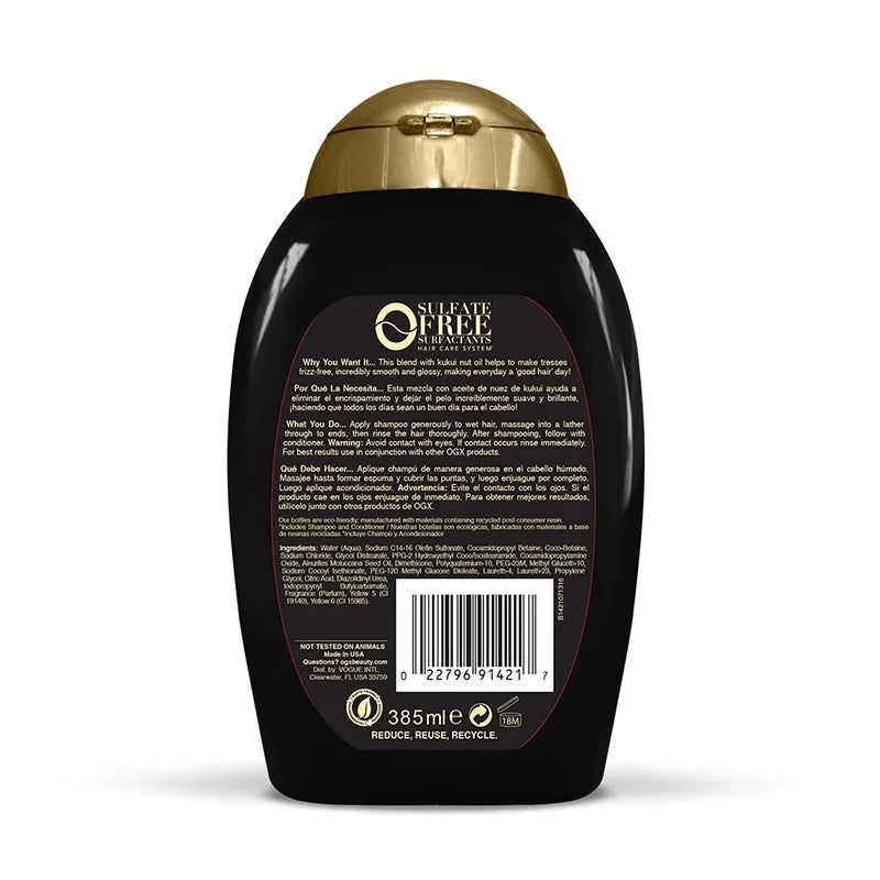 OGX Kukui Oil Shampoo – 385ml