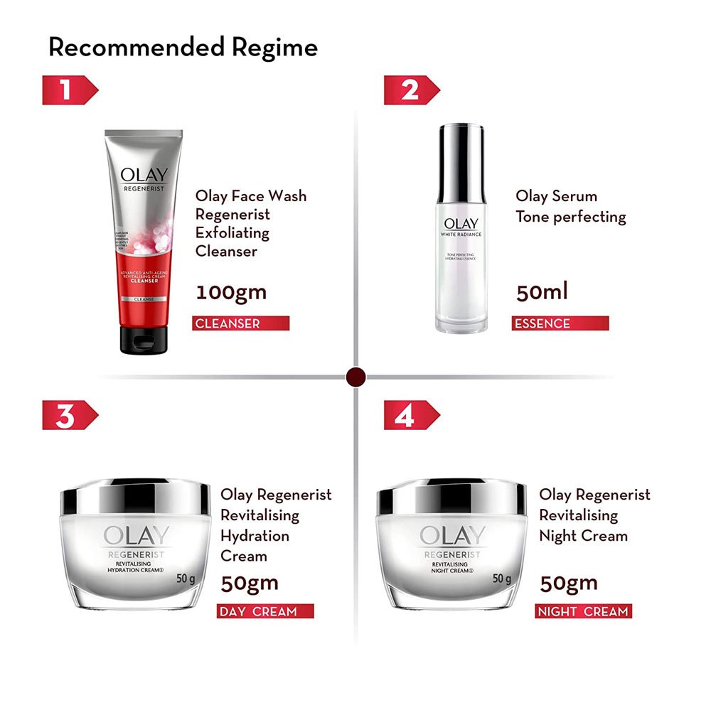 Olay Night Cream: Regenerist Revitalising Night Moisturiser 50gm