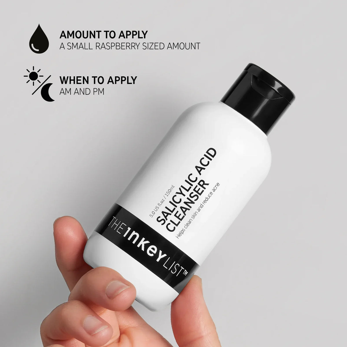 the inkey list salicylic acid cleanser 150 ml
