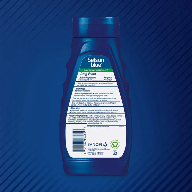 Selsun Blue Moisturizing with Aloe Dandruff Shampoo – 325ml