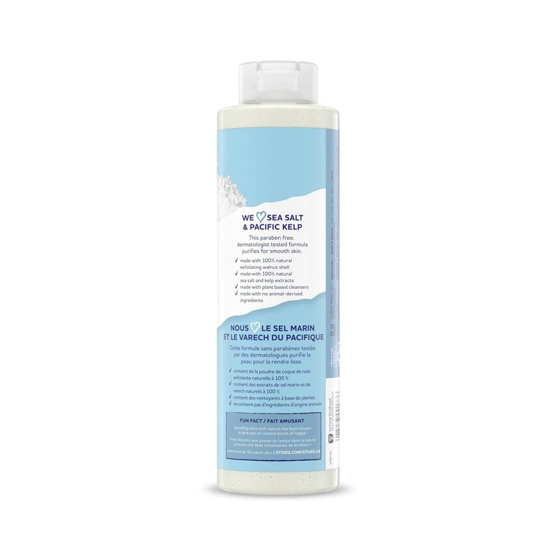 St. Ives Exfoliating Body Wash Sea Salt And Pacific Kelp (650ml)