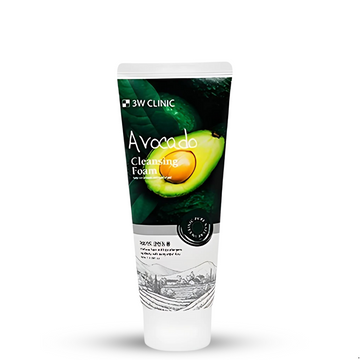 3W Clinic Avocado Cleansing Foam 100ml