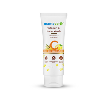 Mamaearth vitamin C face wash 100ml