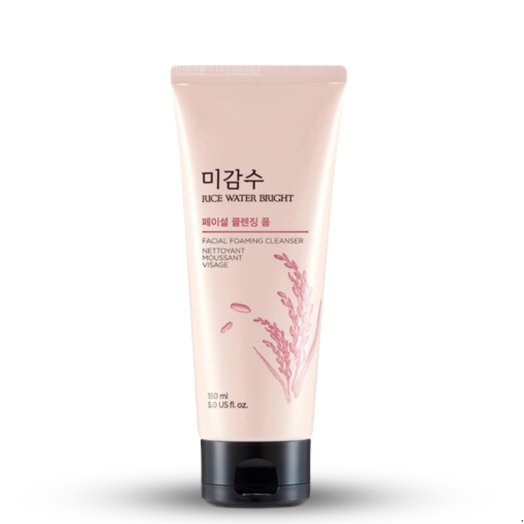 The face shop rice water bright cleanser