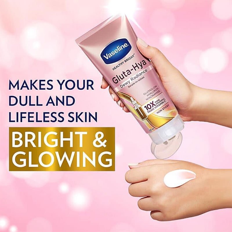 Vaseline Gluta-Hya Serum Burst Lotion Dewy Radiance – 300ml