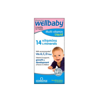 Vitabiotics Wellbaby Multi-Vitamin Liquid – 150ml