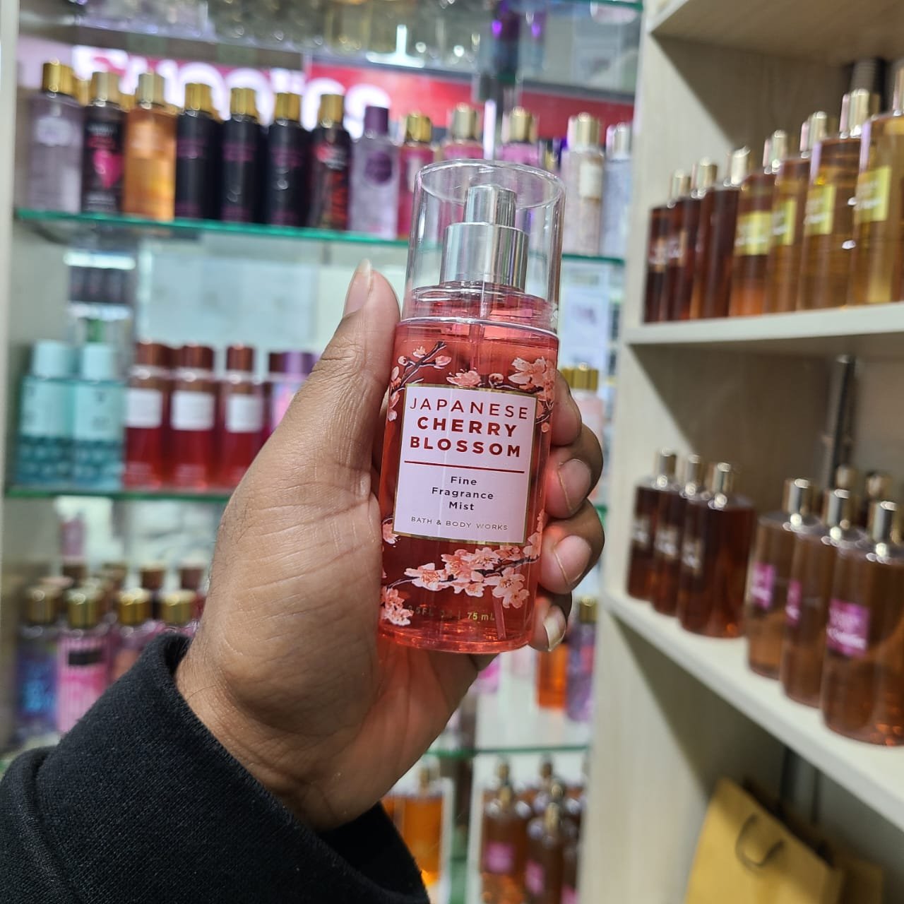 Bath and Body Works Travel Size Fine Fragrance Mist Japanese Cherry Blossom 75ml