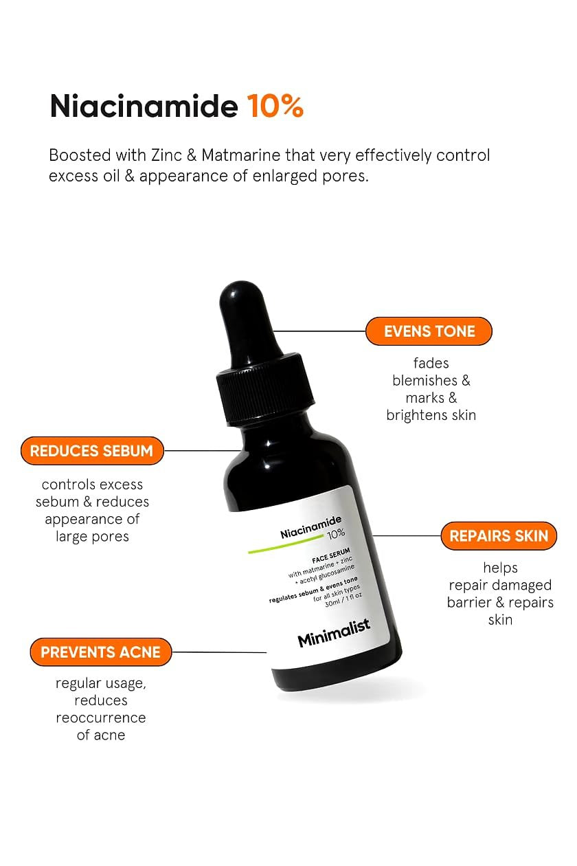 Minimalist Niacinamide 10% Face Serum 30ml