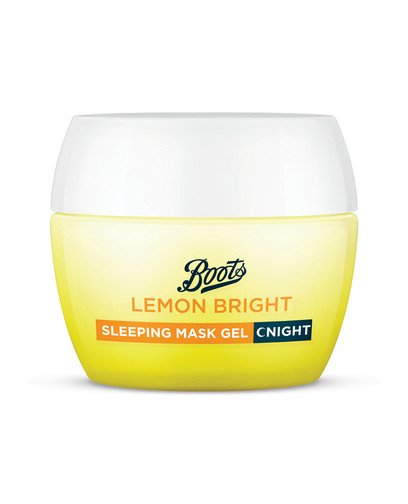 Boots Lemon Bright Sleeping Mask Gel 50ml