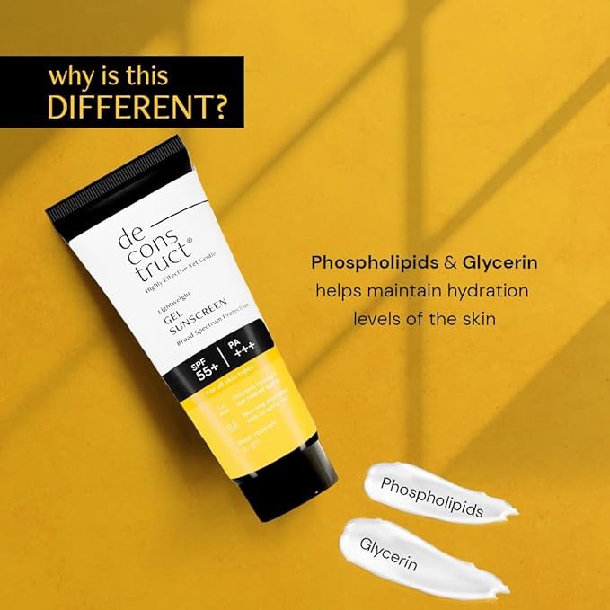Deconstruct Gel Sunscreen SPF55+ 50g