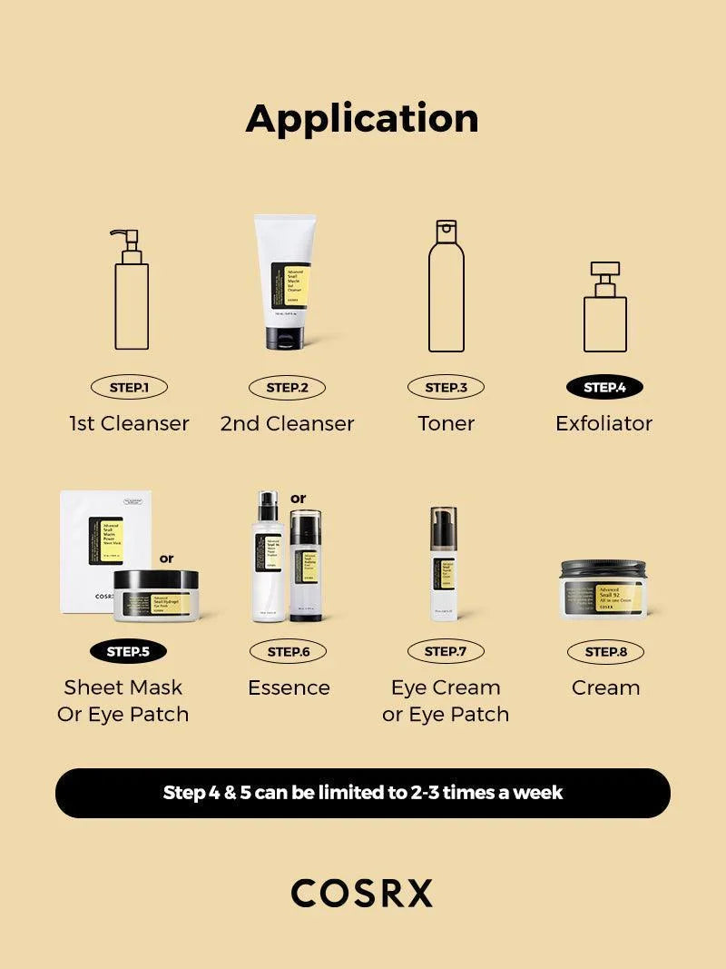 Cosrx snail essence+ snail cream Combo