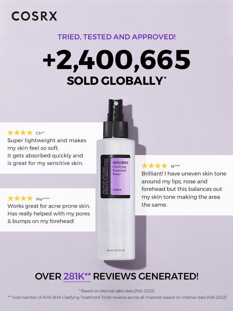 Cosrx AHA BHA Clarifying Treatment Toner – 50ml