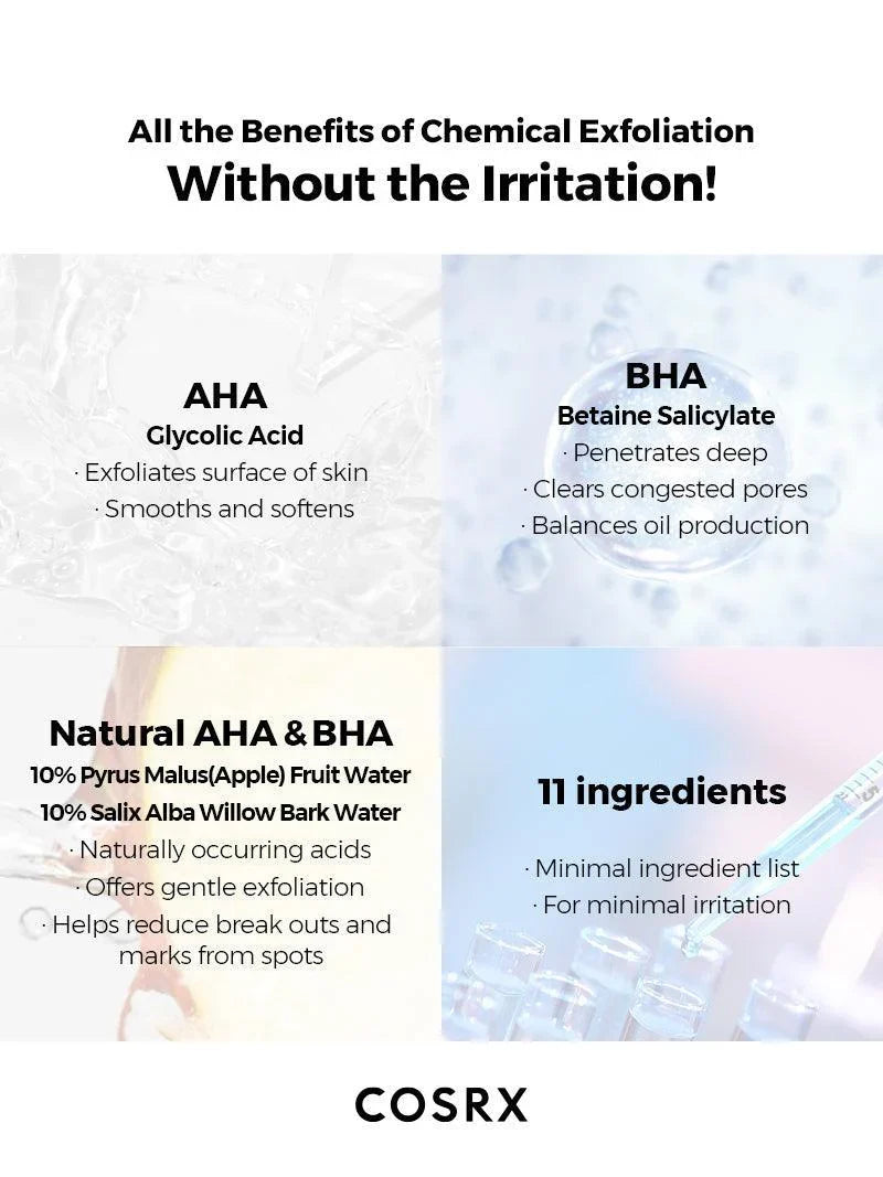 Cosrx AHA BHA Clarifying Treatment Toner – 50ml