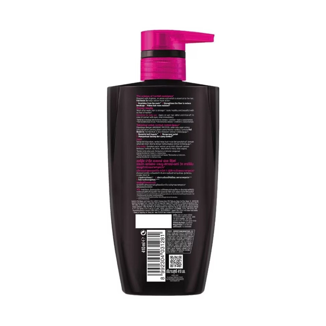 Loreal Paris Elseve Fall Resist 3X Anti Hairfall Shampoo 410ml