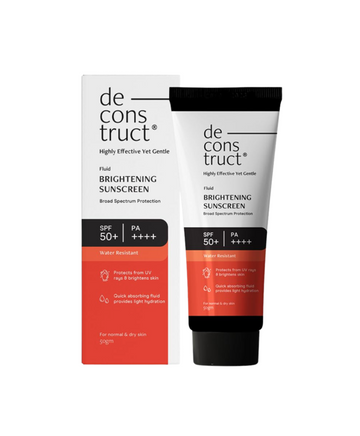 Deconstruct Fluid Brightening Sunscreen with spf 50+ 50gm