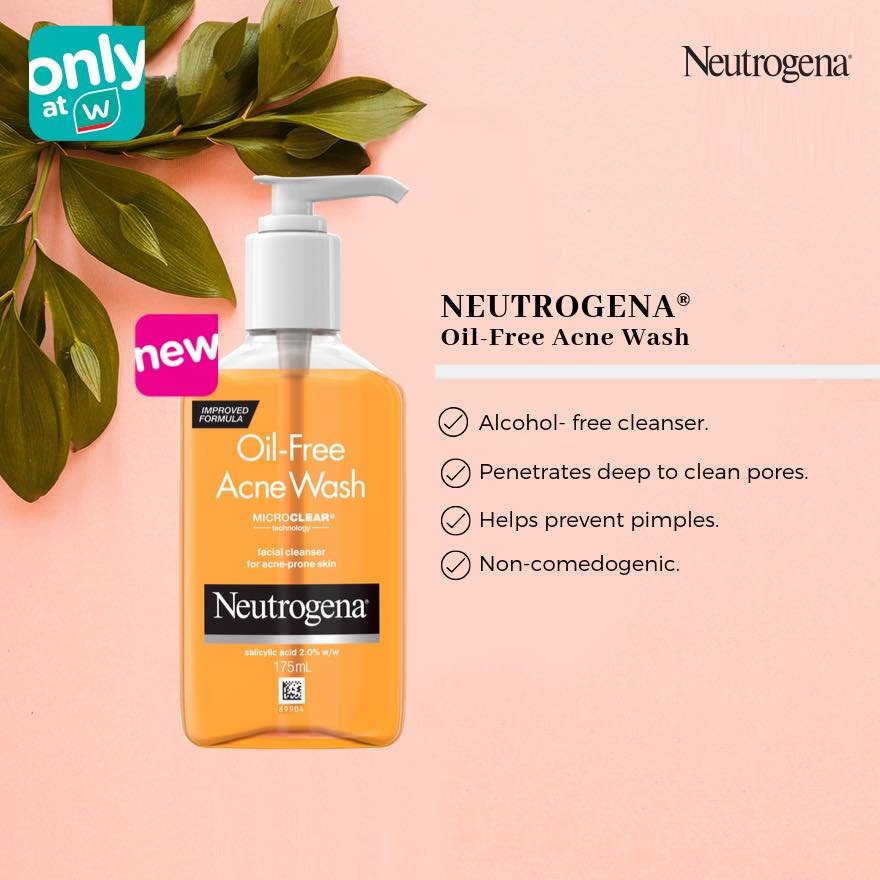 Neutrogena oil-free acne wash 175 ml
