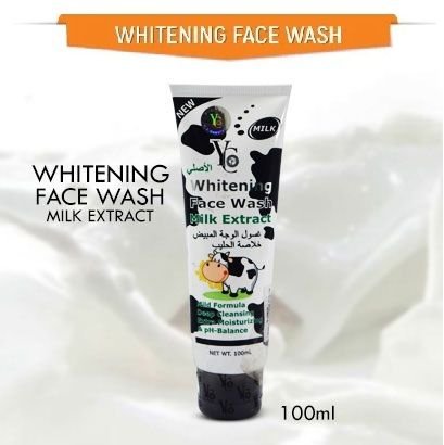 YC WHITENING MILK FACE WASH 100ML