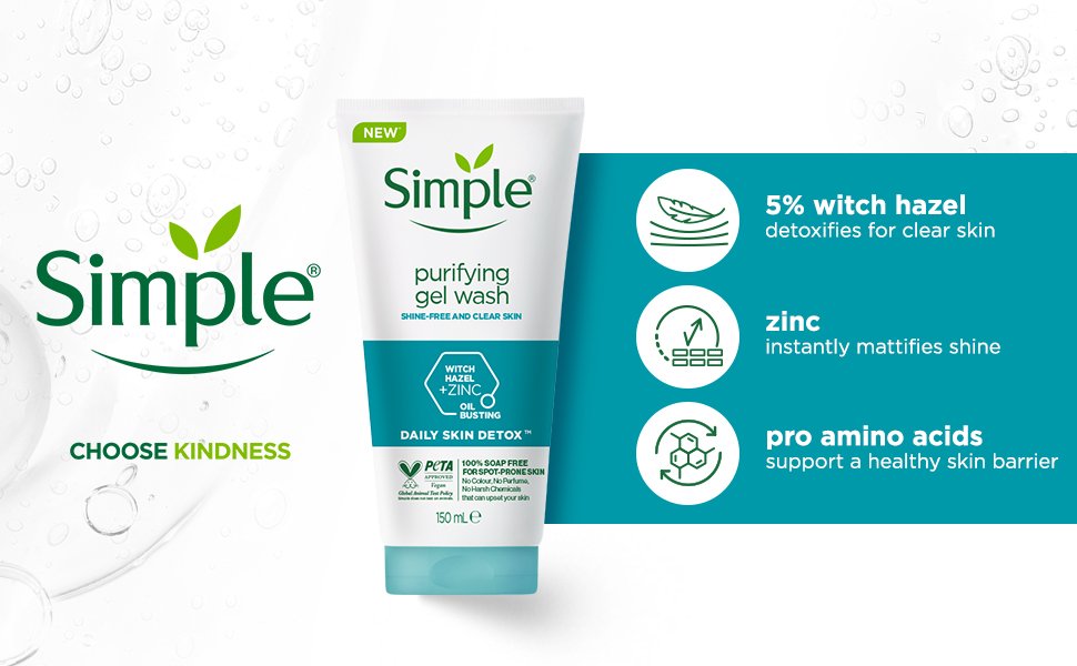 Simple Purifying Gel Wash 150ml