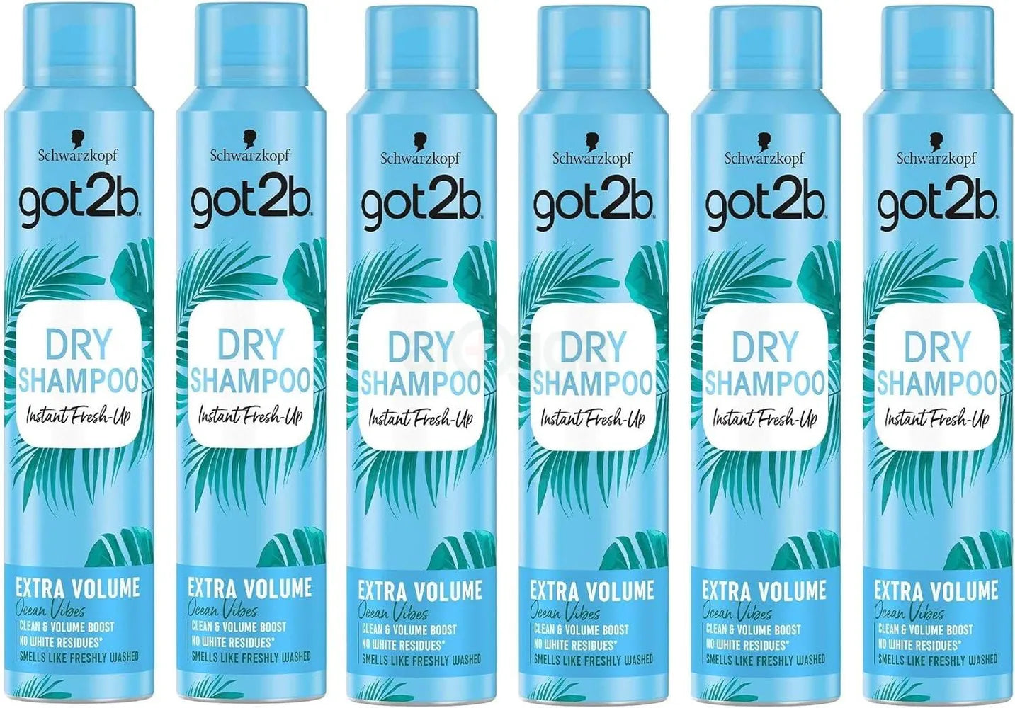 Schwarzkopf Got2b Instant Refresh Breezy Tropical Extra Volume Dry Shampoo 200ml