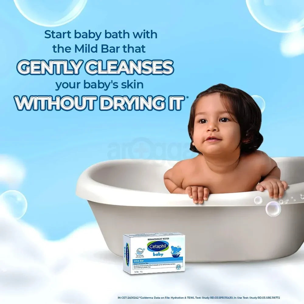 Cetaphil Baby Mild Bar for Sensitive Skin